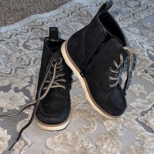 Stylish Black Kids Boots “cat and jack”